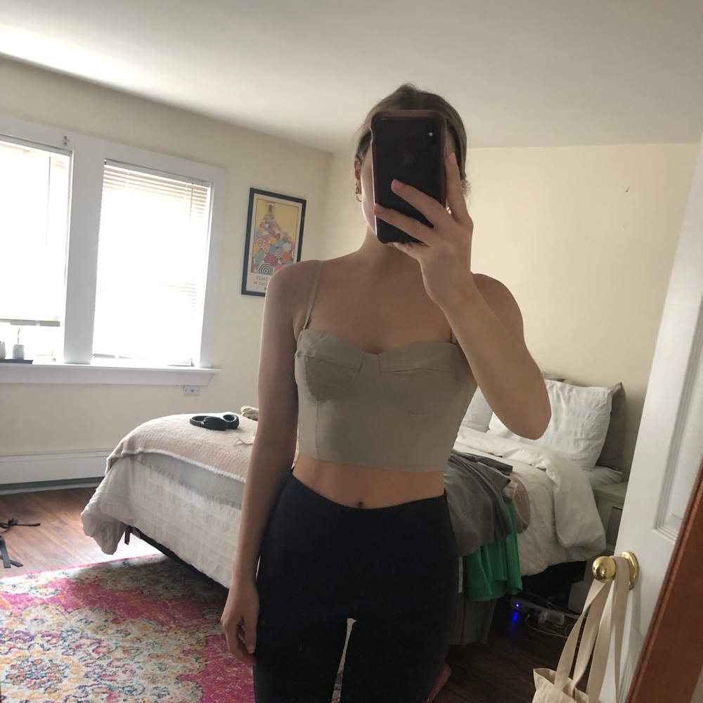 Urban outfitters bustier top